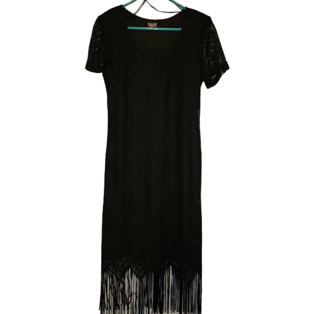 Helene Blake Dress with fringe